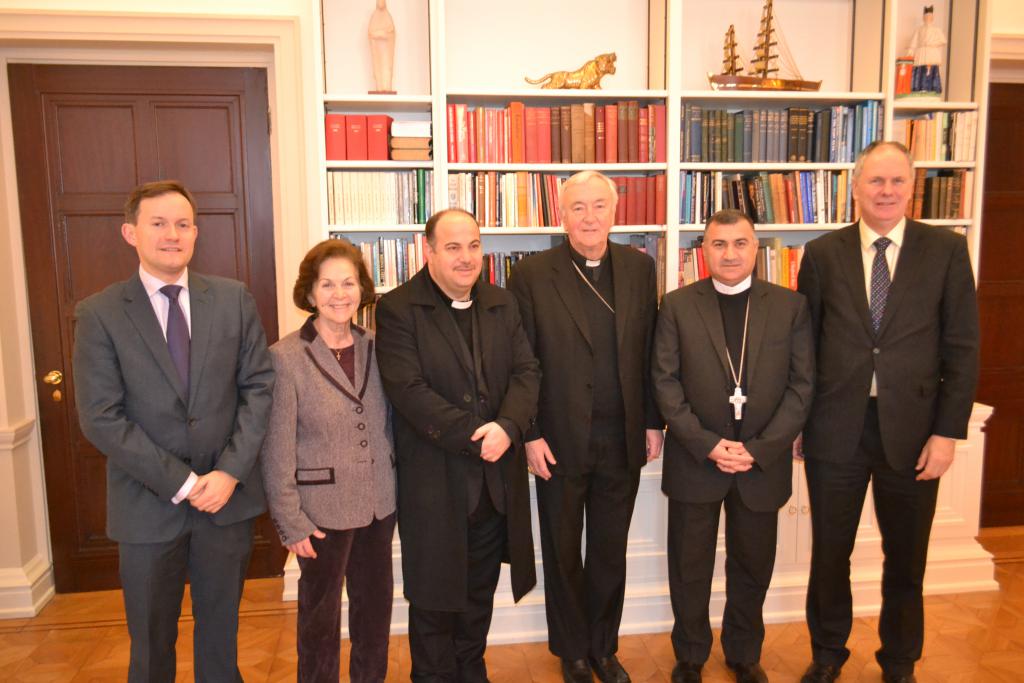 Cardinal Vincent Welcomes Archbishop of Erbil