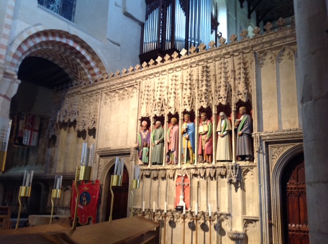 2015 St Albans Cathedral New Statues