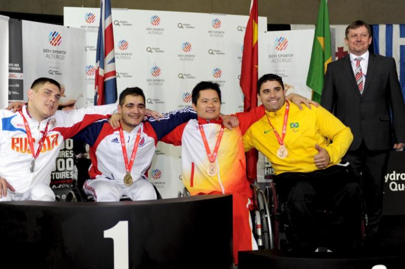 St Benedict's Student Becomes Wheelchair Fencing Champion