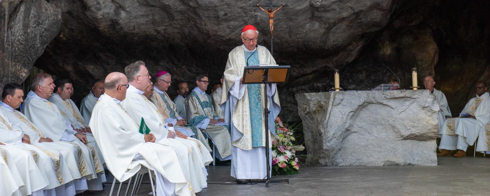 Cardinal's Homily for the Mass at the Grotto of Lourdes 2024