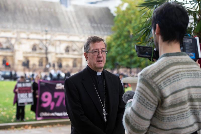Bishop John Sherrington welcomes end of 'at home' abortions