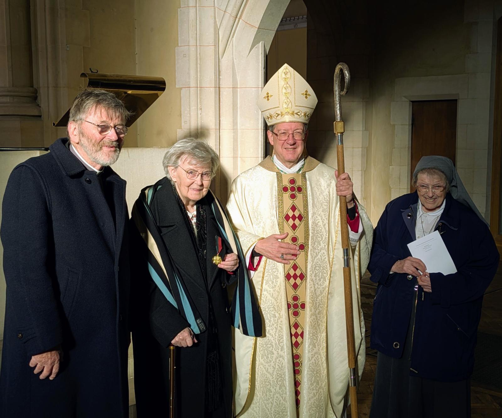 Religious Sister Honoured with Medal for Lifetime Service in Education