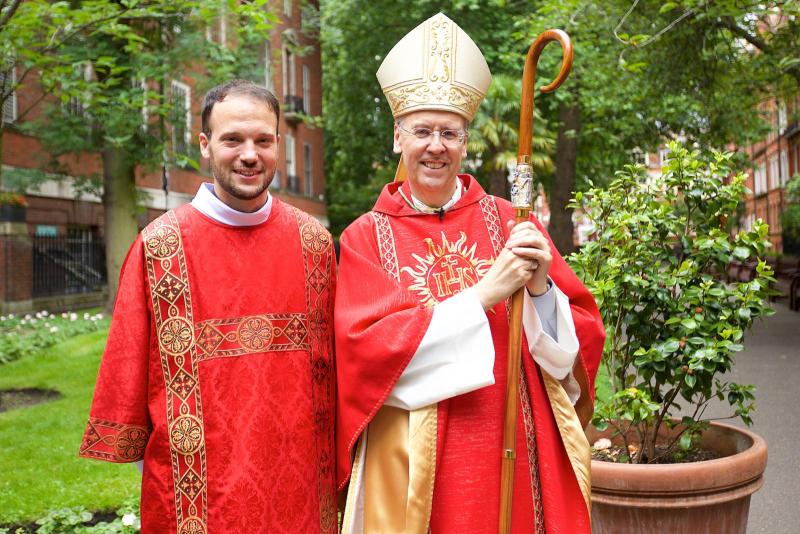 Xavier de Bénazé SJ ordained deacon by Bishop Nicholas