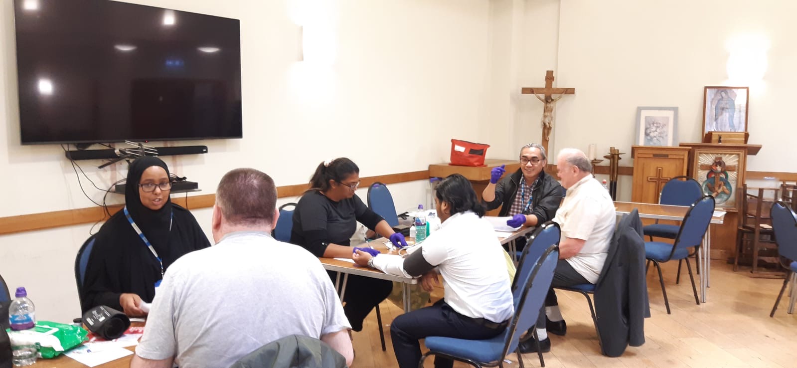 Health checks for all at Our Lady of Willesden