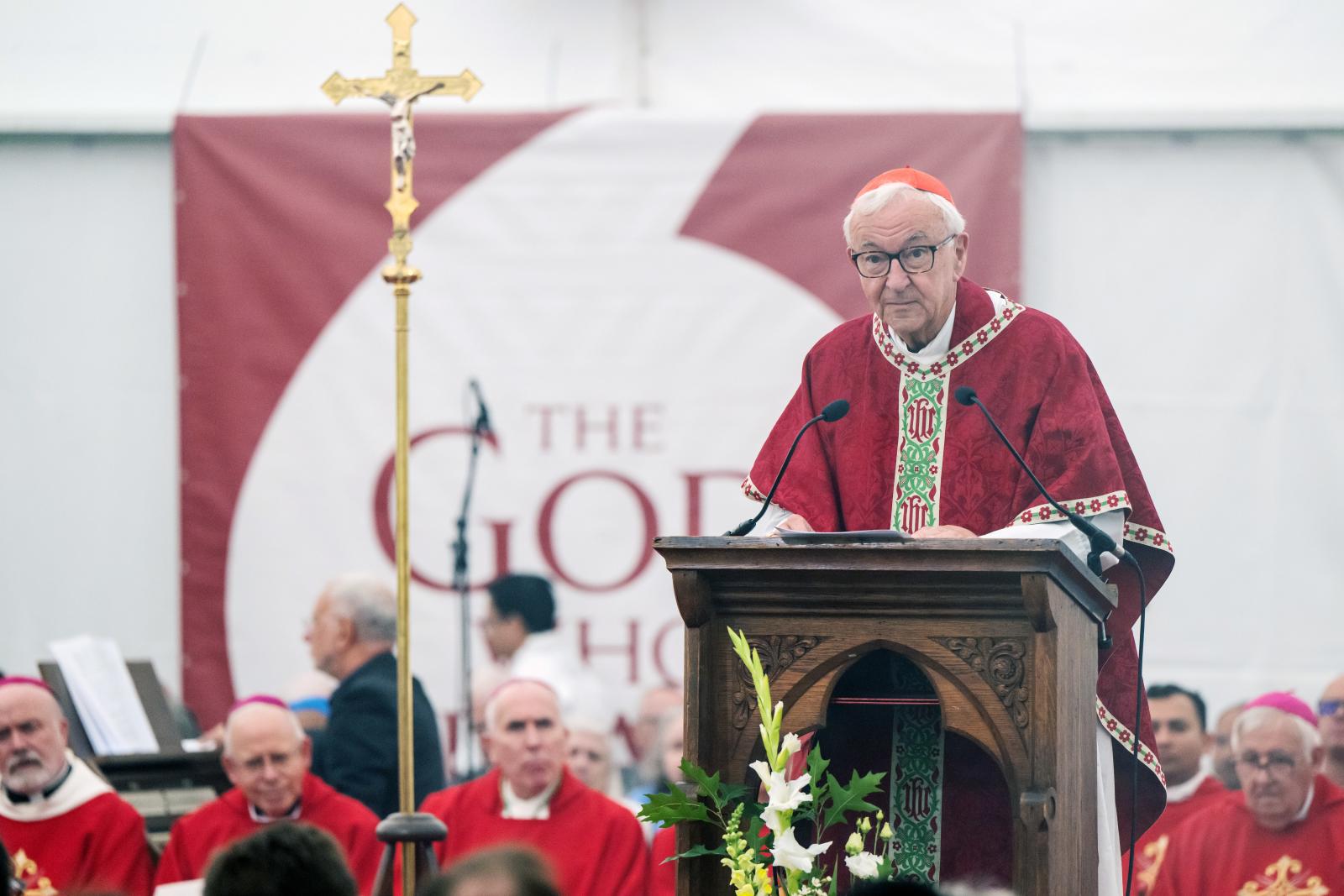 Cardinal's Homily for Mass at Adoremus, Oscott - Diocese of Westminster