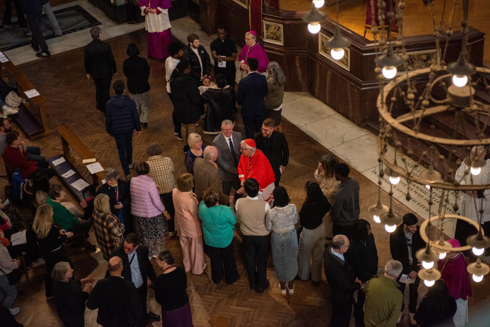 Cardinal Nichols welcomes over 500 for the Rite of Election