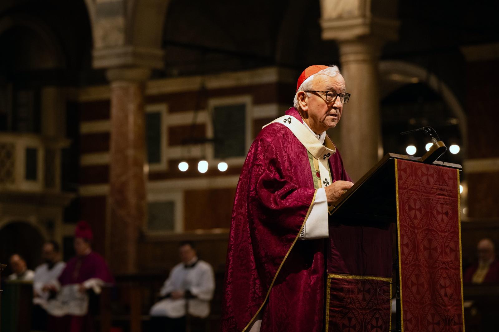 Cardinal's Homily for Fifth Sunday of Lent - Diocese of Westminster