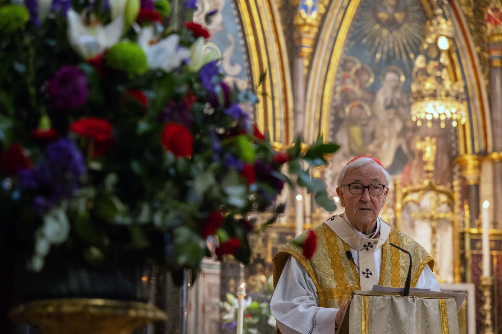Cardinal's homily for 75th anniversary of consecration of St James, Spanish Place