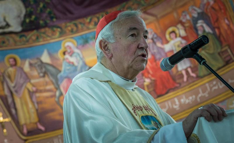 Cardinal asks the faithful to pray the Rosary for peace