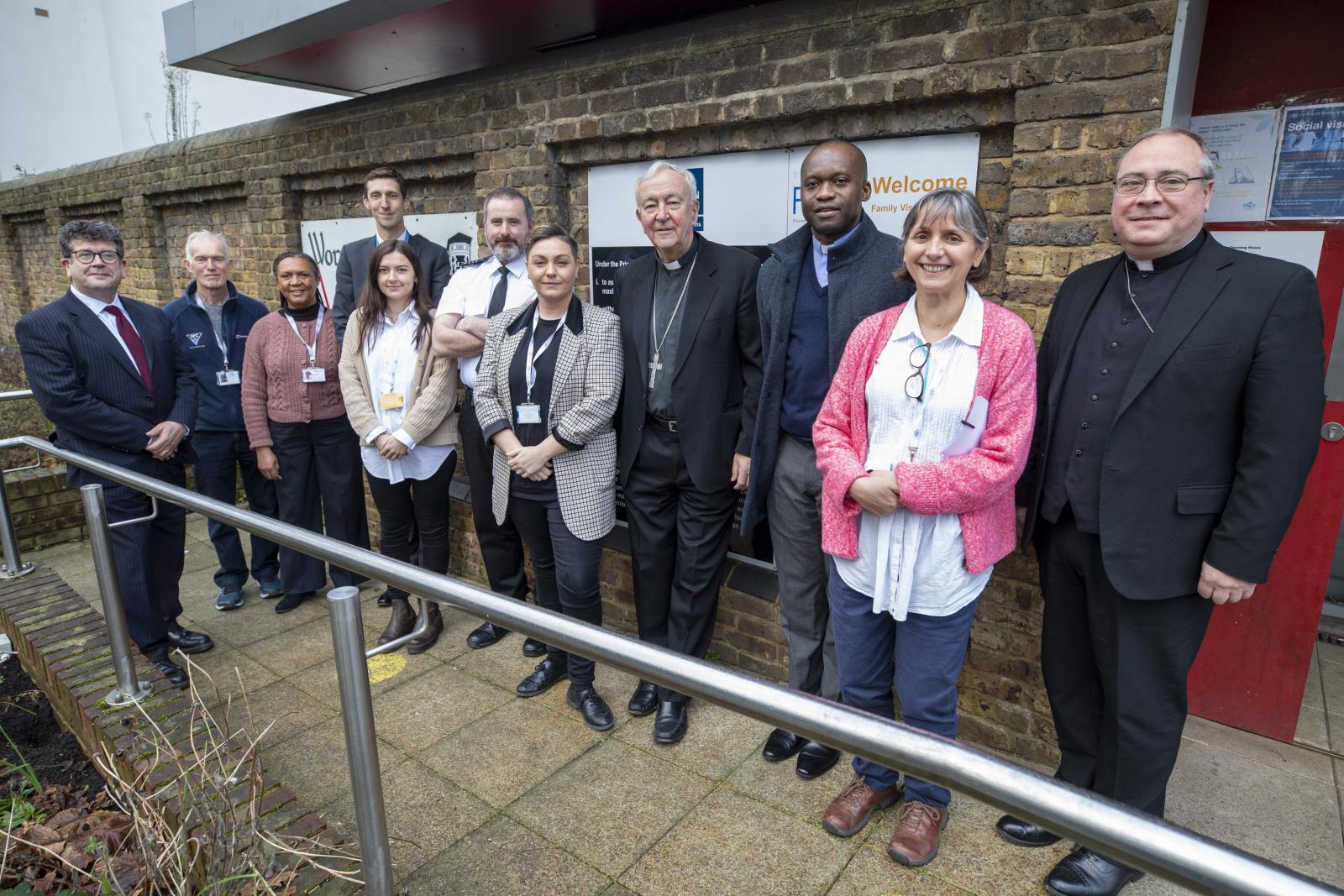 Cardinal listens to prisoners at HMP Wormwood Scrubs 