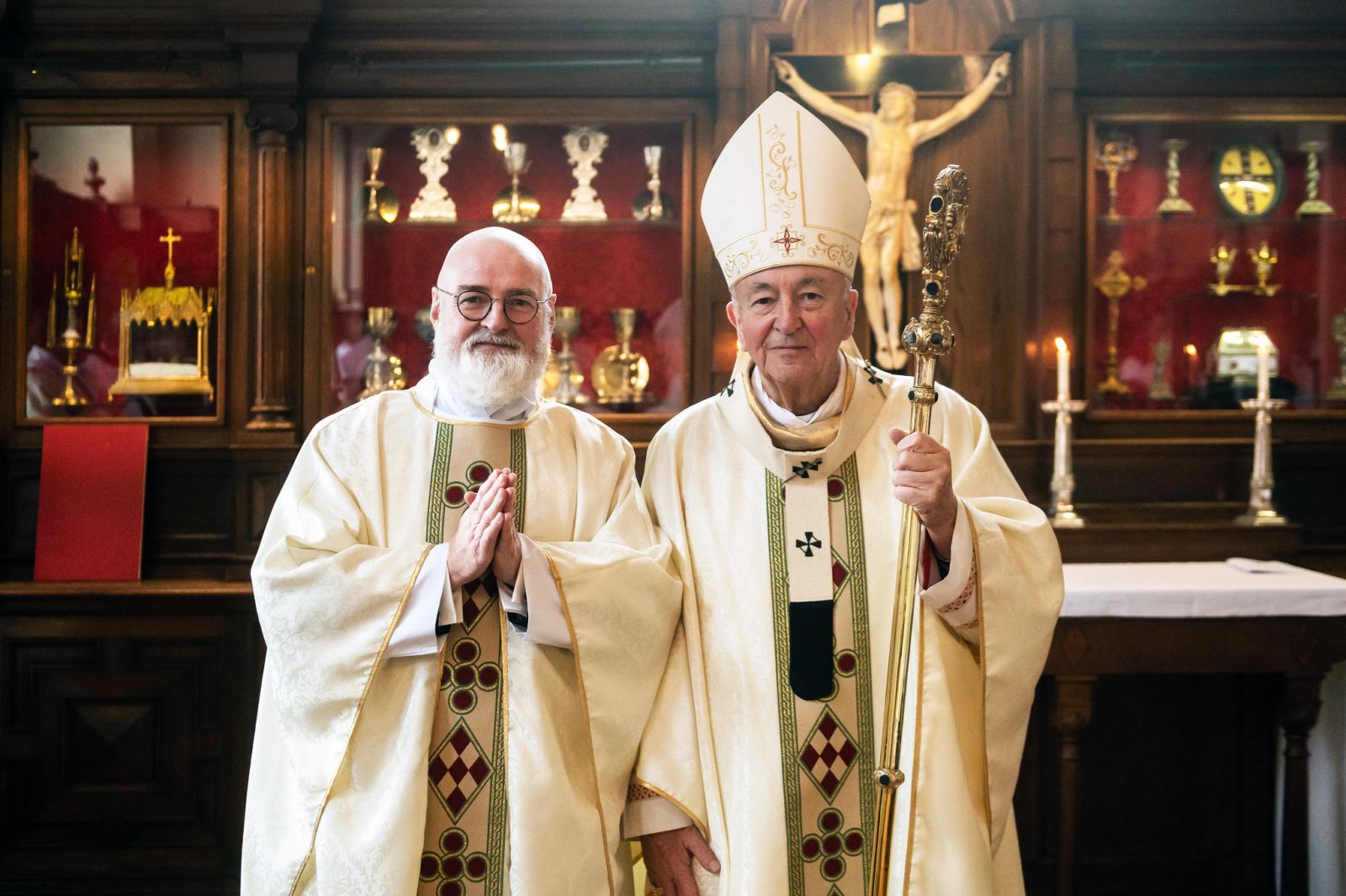 Cardinal ordains Jonathan Goodall to the priesthood