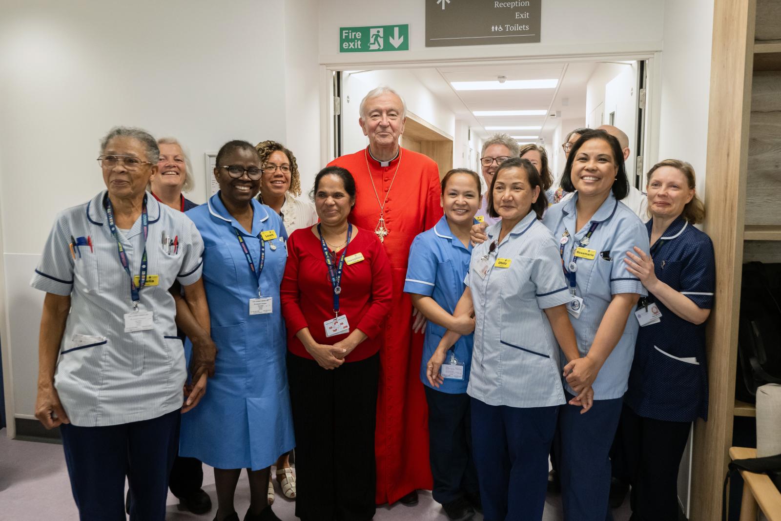 Cardinal opens ward at St Joseph's Hospice