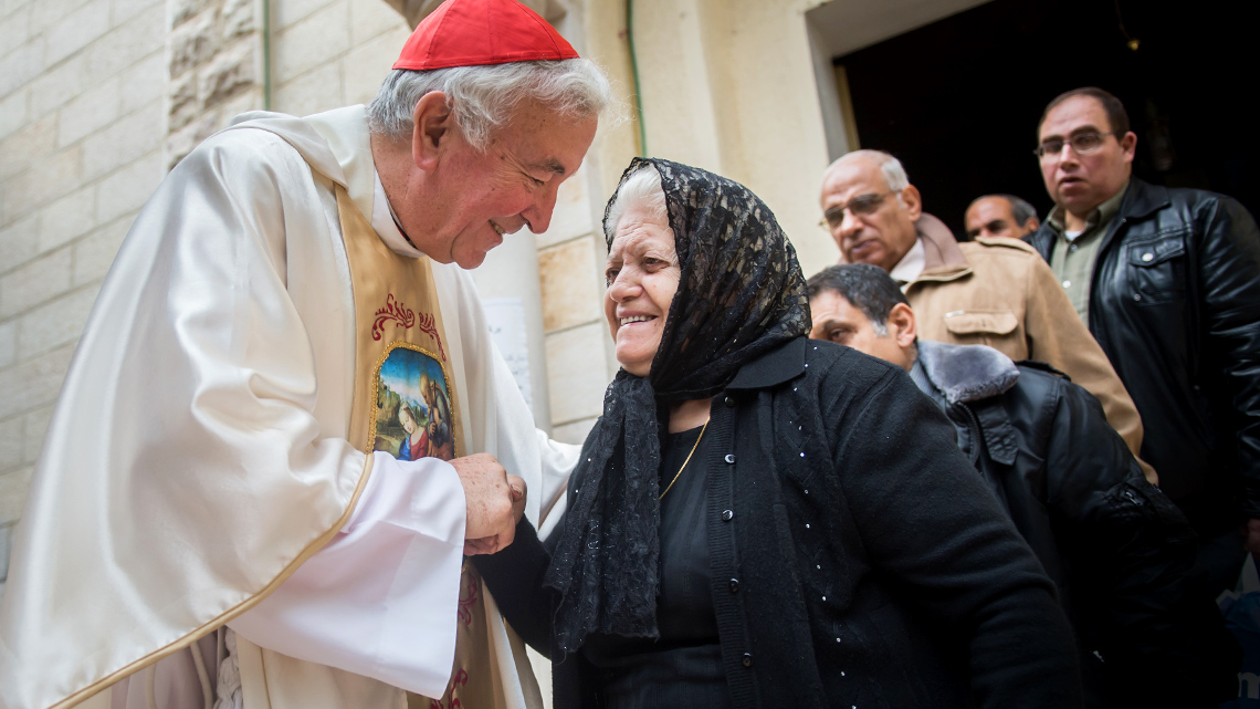Cardinal on 'desperate situation' at Holy Family Church Gaza - Diocese of Westminster