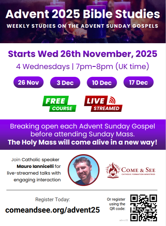 Advent Bible Studies- November 2025