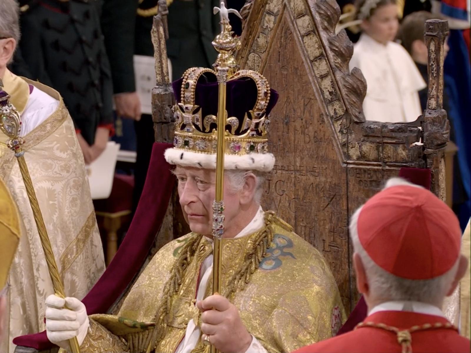 Blessing the King at the Coronation - Diocese of Westminster
