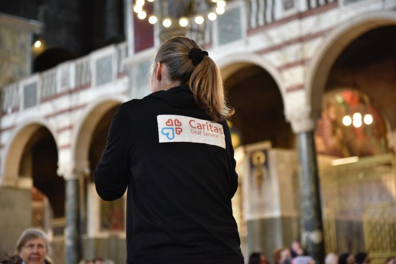 A spiritual home for Caritas Deaf Service at Westminster Cathedral