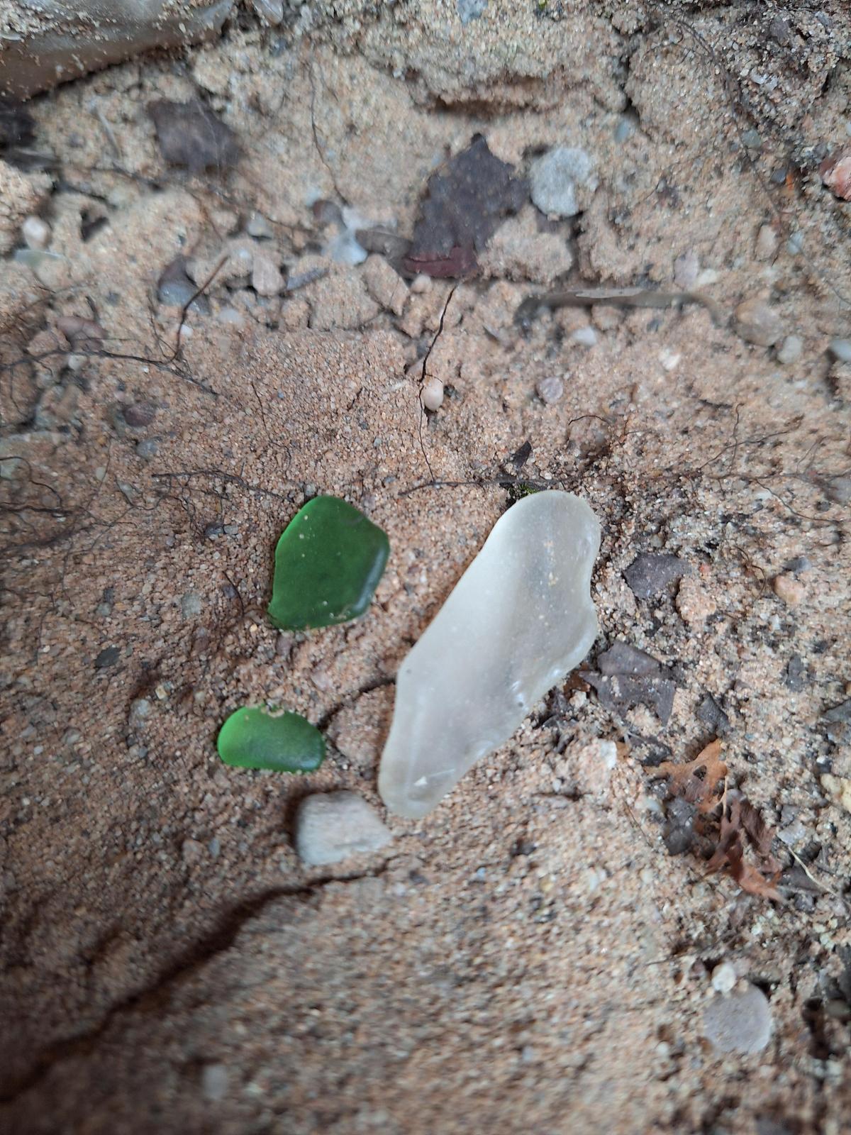 Sea glass - beauty from brokenness