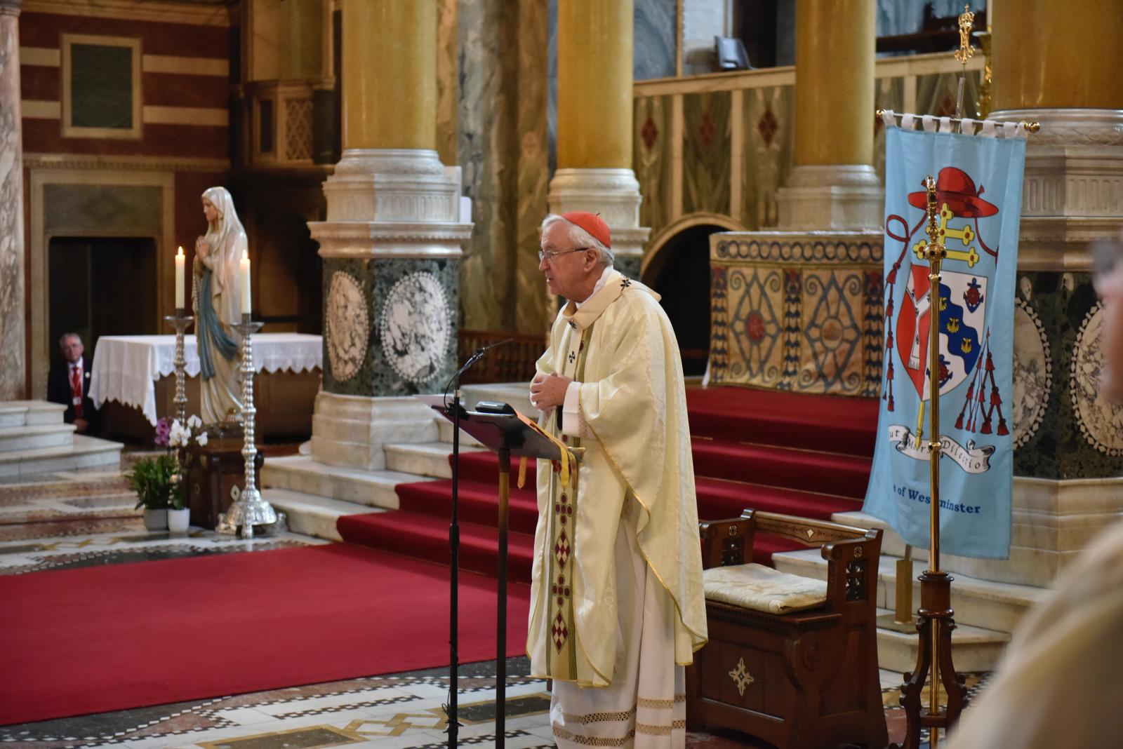 Cardinal's homily for the Virtual Lourdes Pilgrimage - Diocese of Westminster