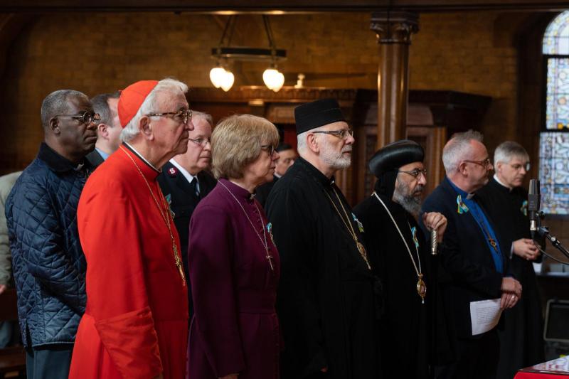 London church leaders pray together for Ukraine