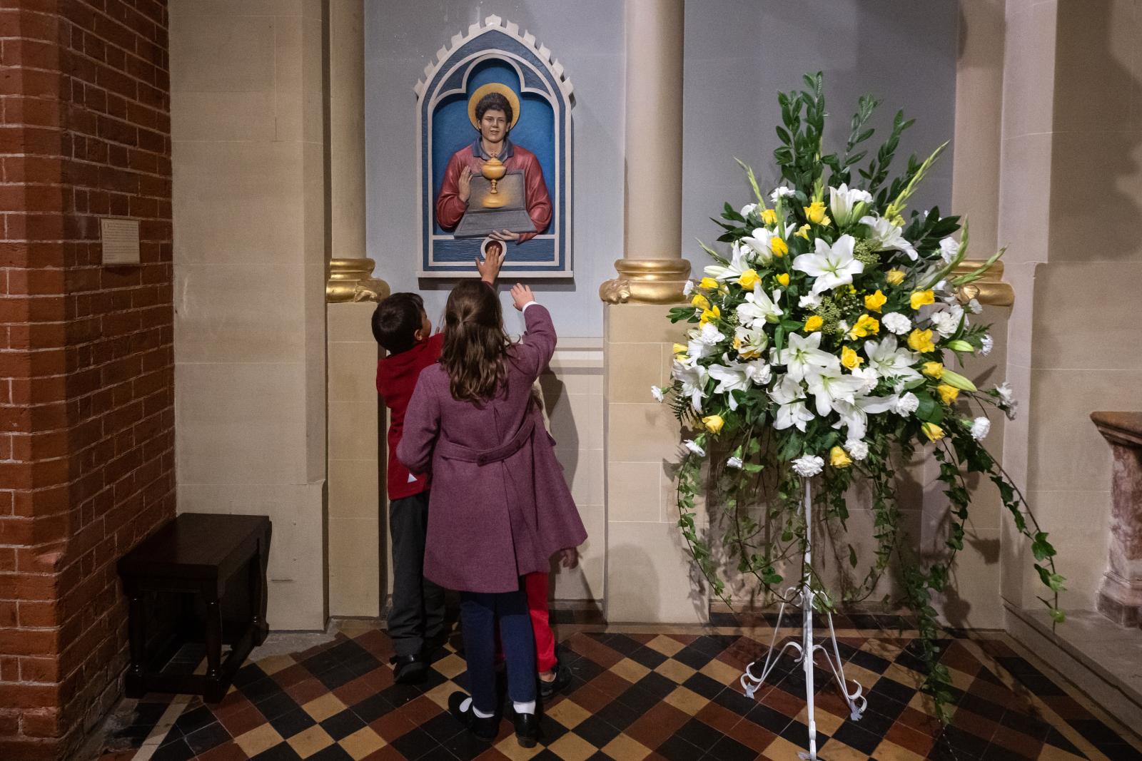 A New Shrine of Blessed Carlo Acutis in Covent Garden - Diocese of Westminster