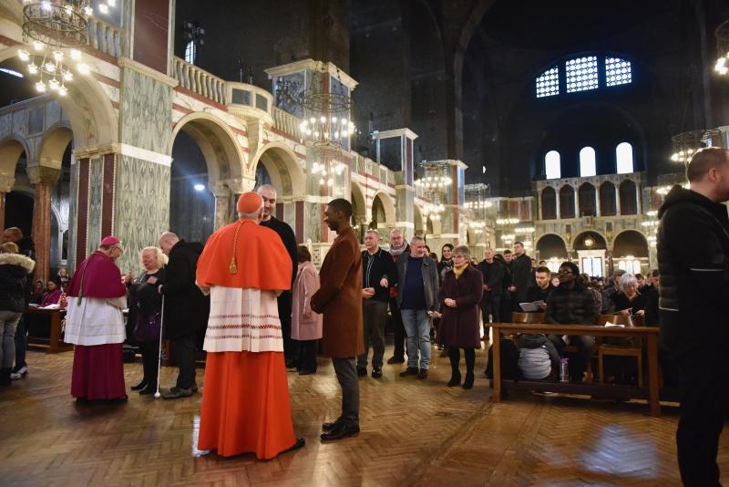 Westminster Cathedral welcomes 350 for the Rite of Election