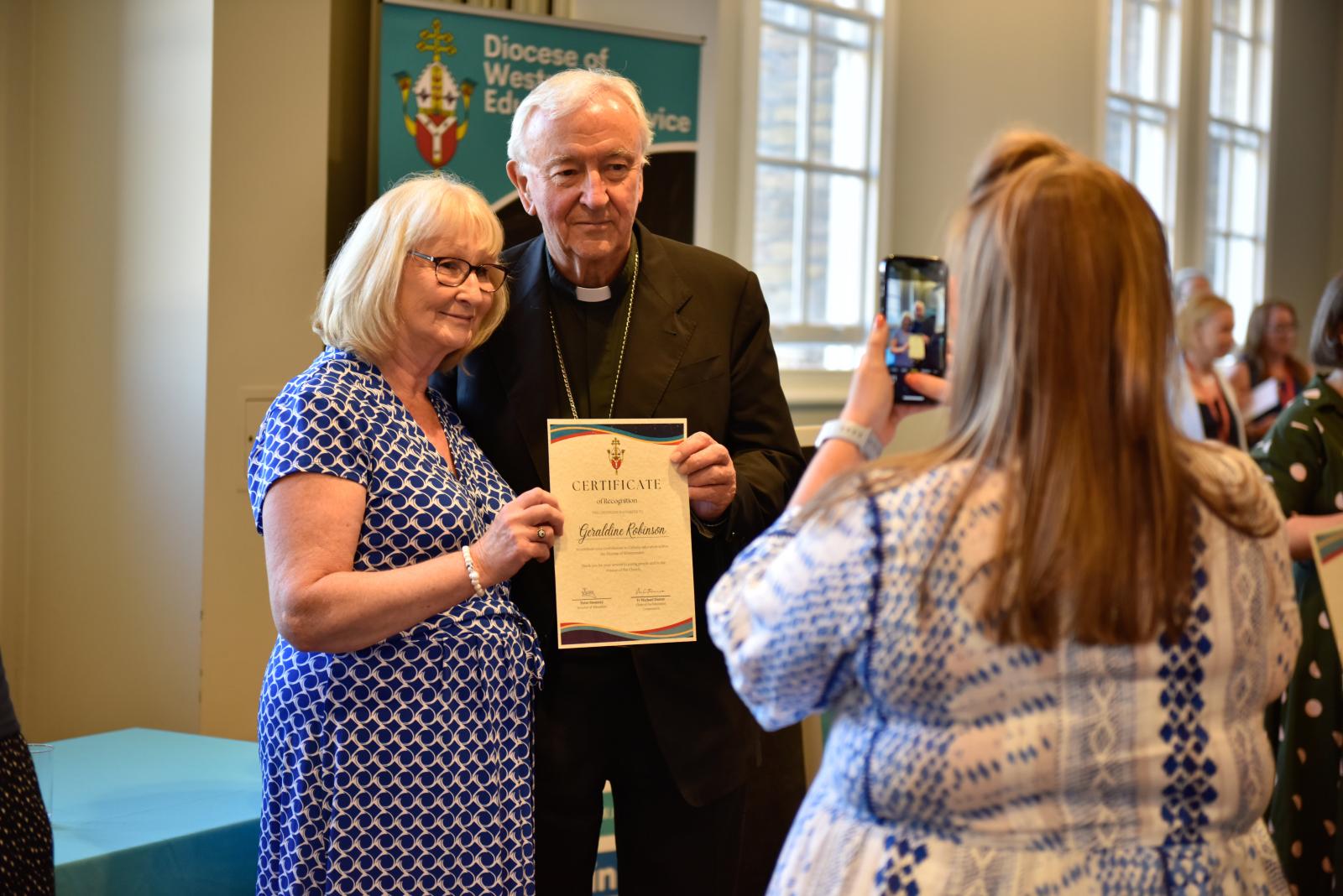Cardinal leads celebrations for service to education - Diocese of Westminster