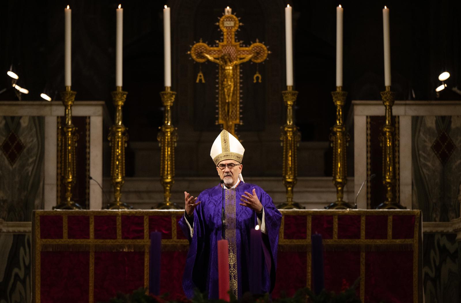  Latin Patriarch of Jerusalem's Homily for the First Sunday of Advent