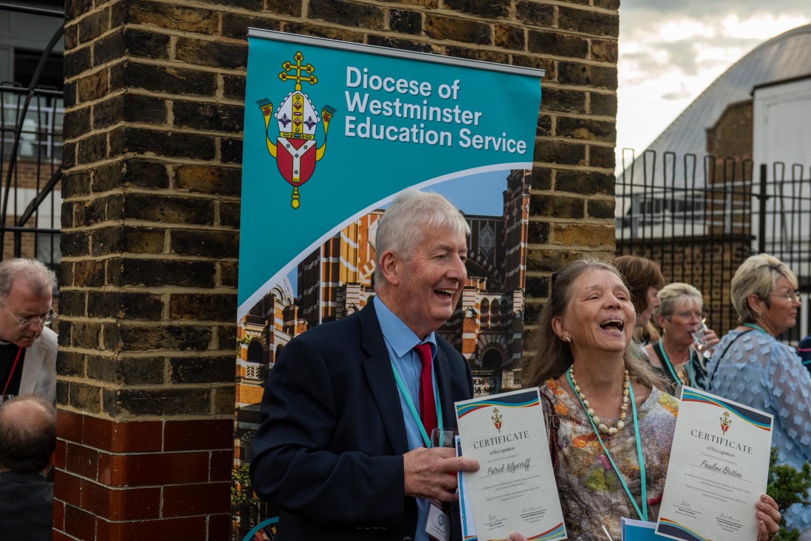 Retiring Teachers Honoured at Celebration of Service Reception