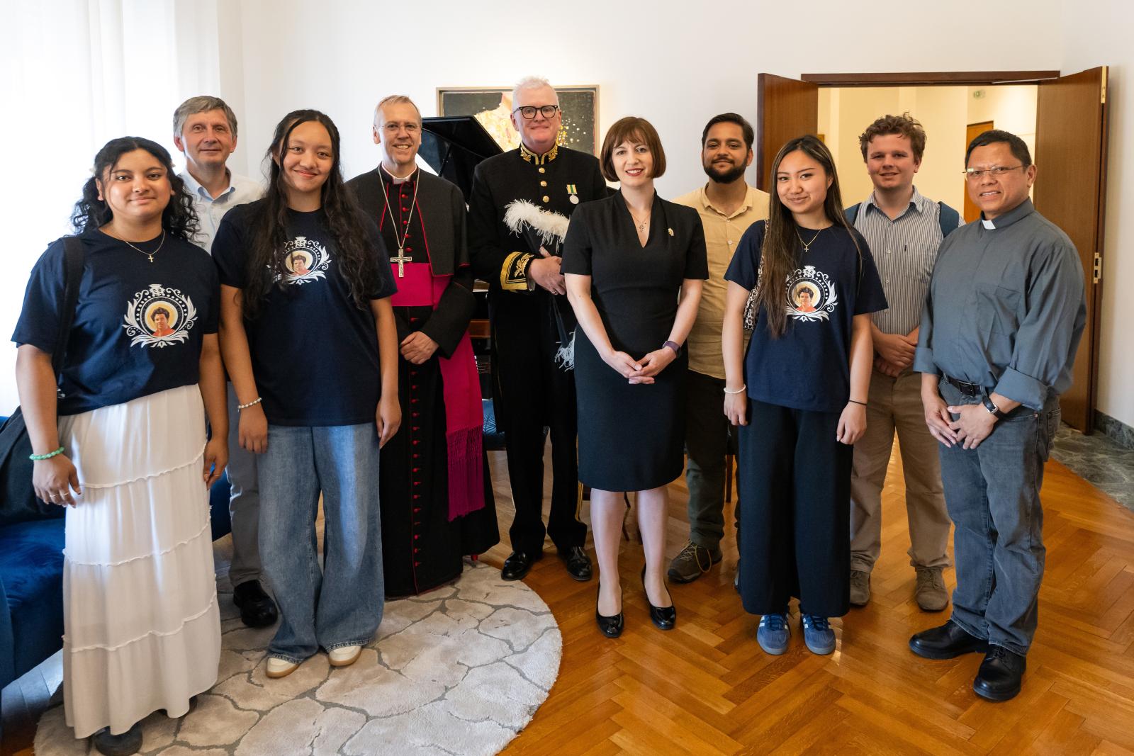 Pilgrims from Westminster travel for Carlo canonisation