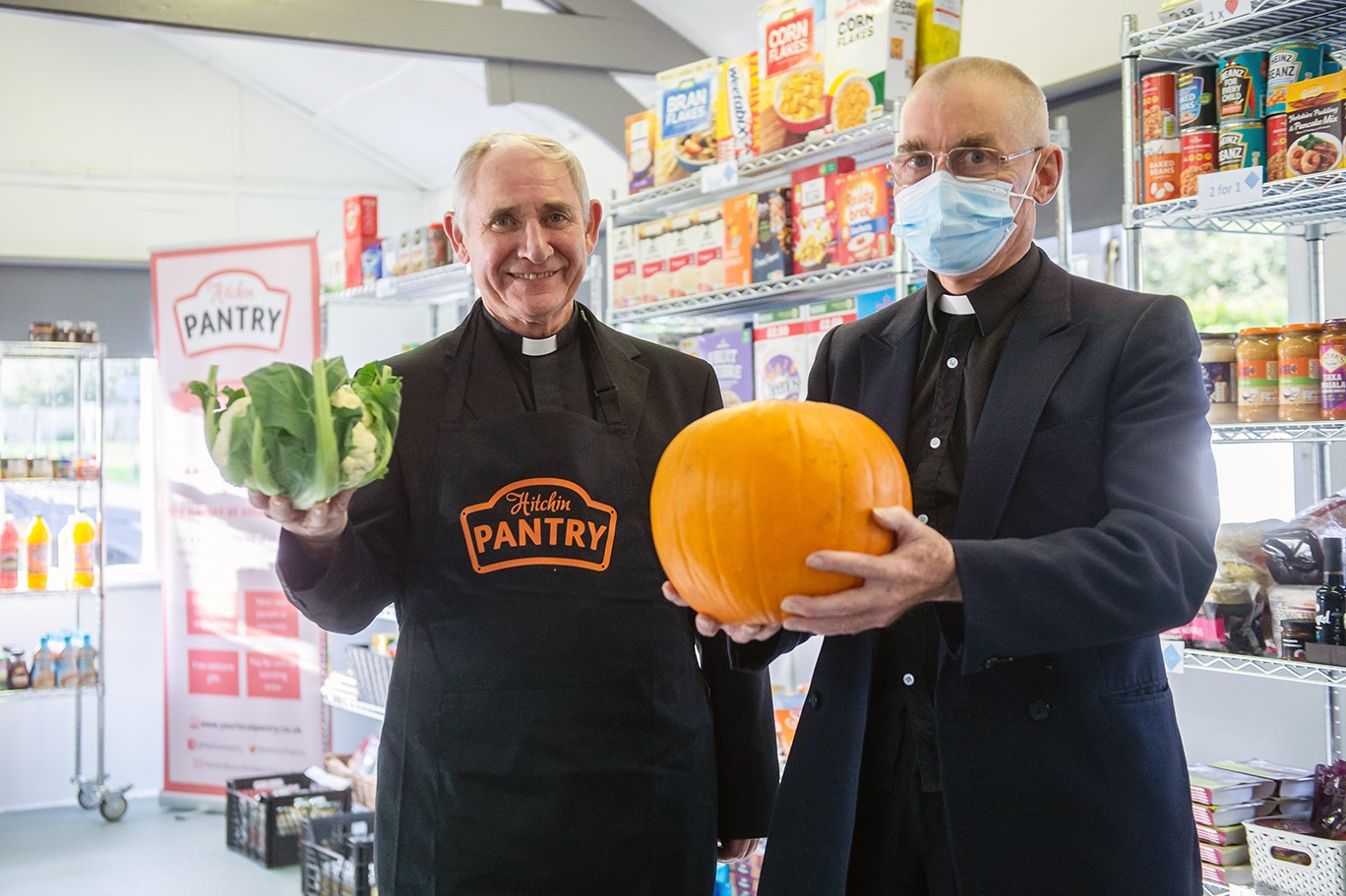New Community Food Pantry opens in Hitchin - Diocese of Westminster