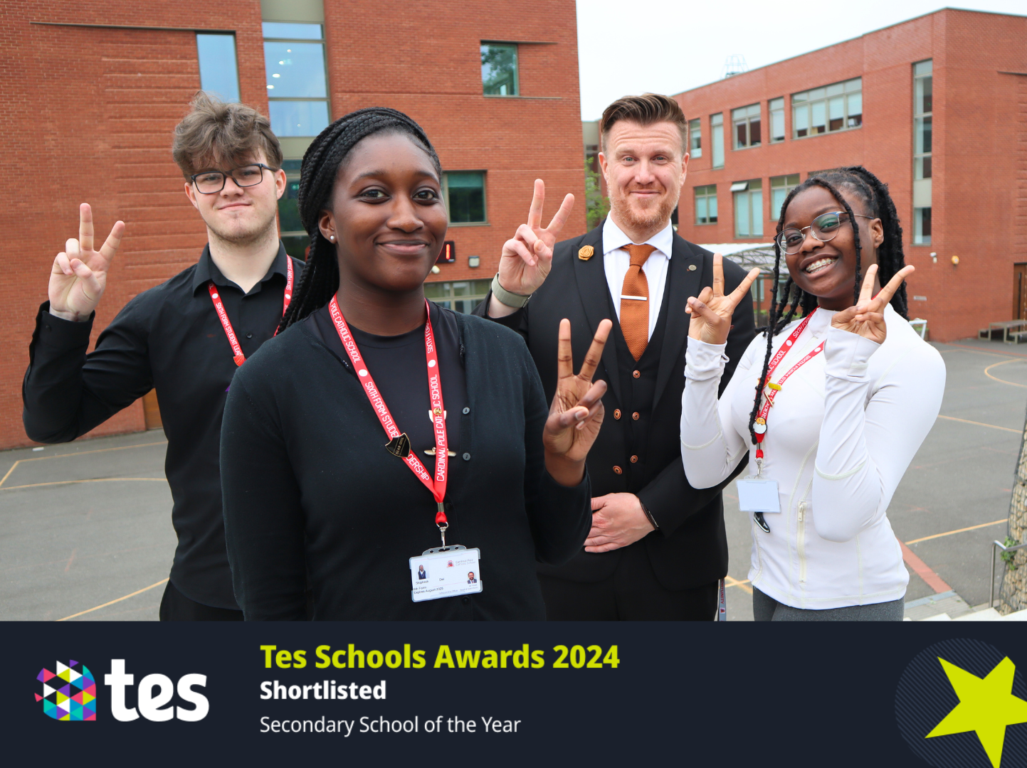 Cardinal Pole School shortlisted for School of the Year Award