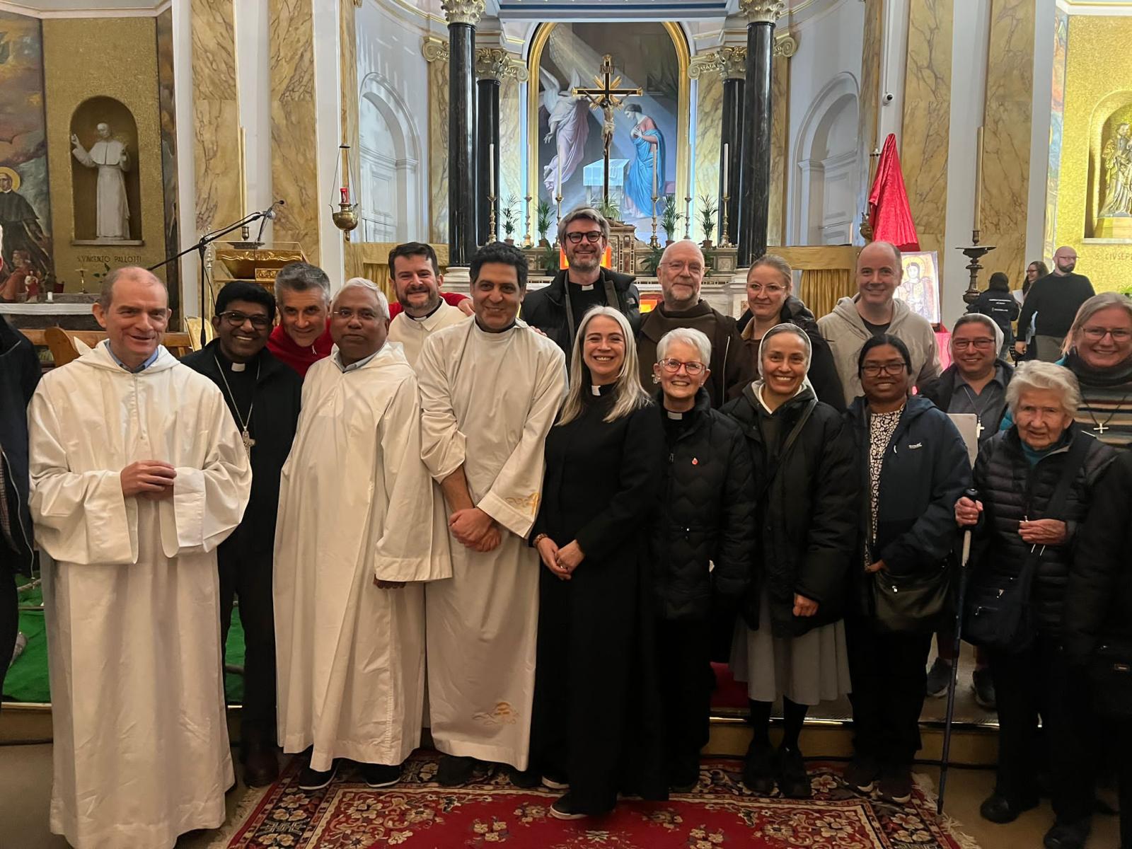 Taizé Brothers Lead Prayer for Peace