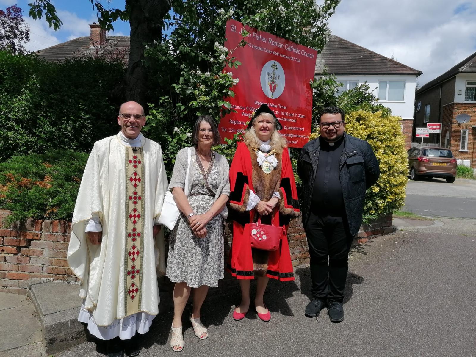 North Harrow Parish welcomes Mayor - Diocese of Westminster