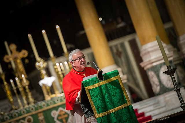 Cardinal Vincent Sends Condolences to Brussels