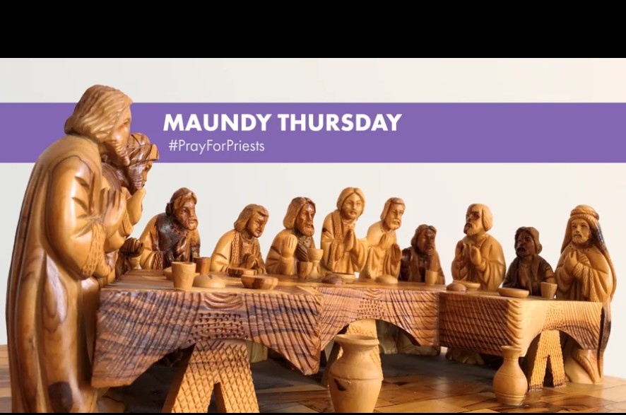 Pray for our Priests on Maundy Thursday - Diocese of Westminster