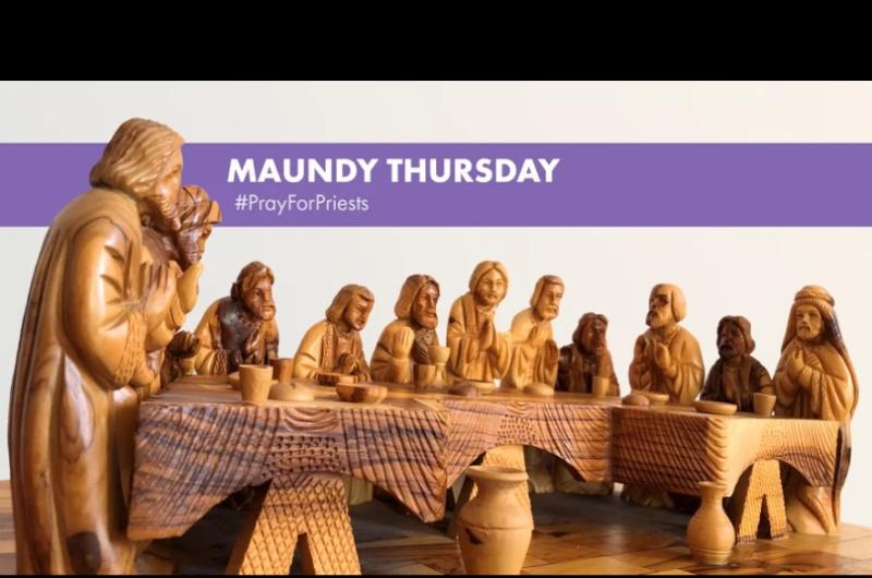 Pray for our Priests on Maundy Thursday
