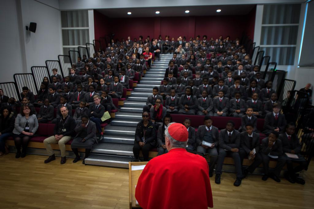 Cardinal Vincent Marks Feast of St Josephine Bakhita at Cardinal Pole School - Diocese of Westminster