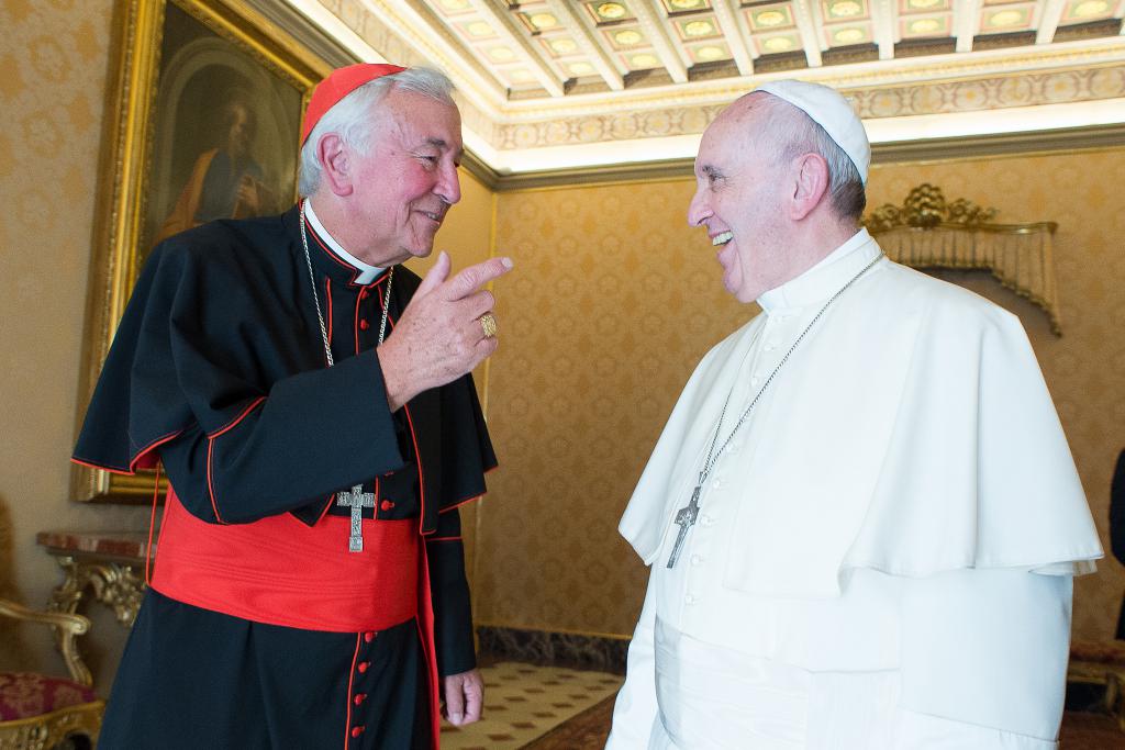 Cardinal Vincent offers prayers and thanks for fourth anniversary of Pope Francis' election - Diocese of Westminster