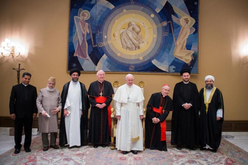 Cardinal Leads Delegation of Muslim Leaders to Meet Pope