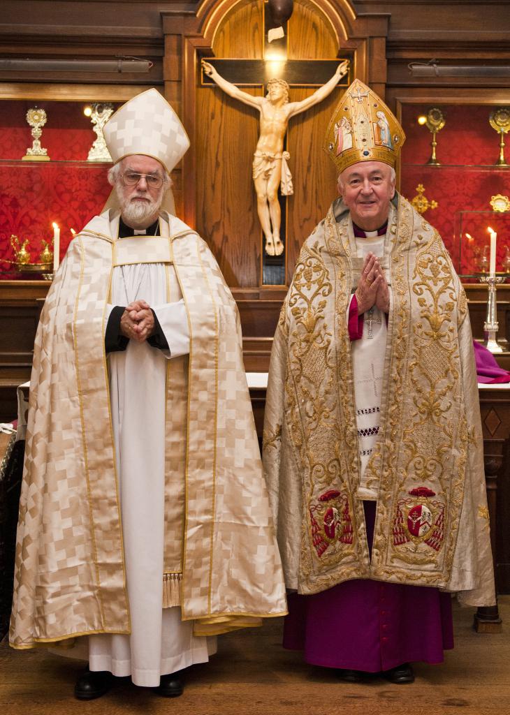 Archbishop of Canterbury celebrates Vespers at Westminster Cathedral
