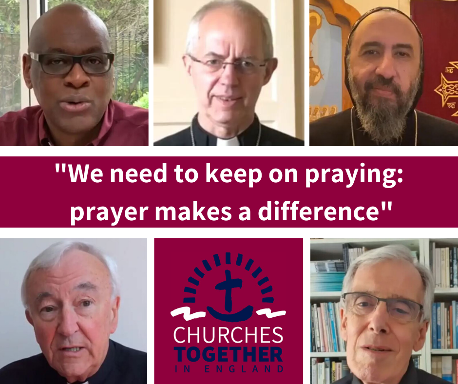 Christian leaders: 'We need to keep on praying' - Diocese of Westminster