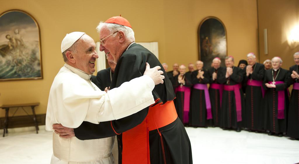 Pope Francis gives thanks for Cardinal Cormac's 'distinguished service to the Church'