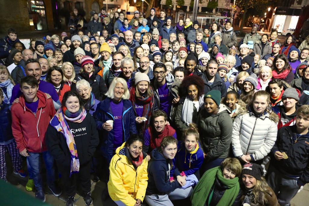 Glass Door Sleep Out - Diocese of Westminster