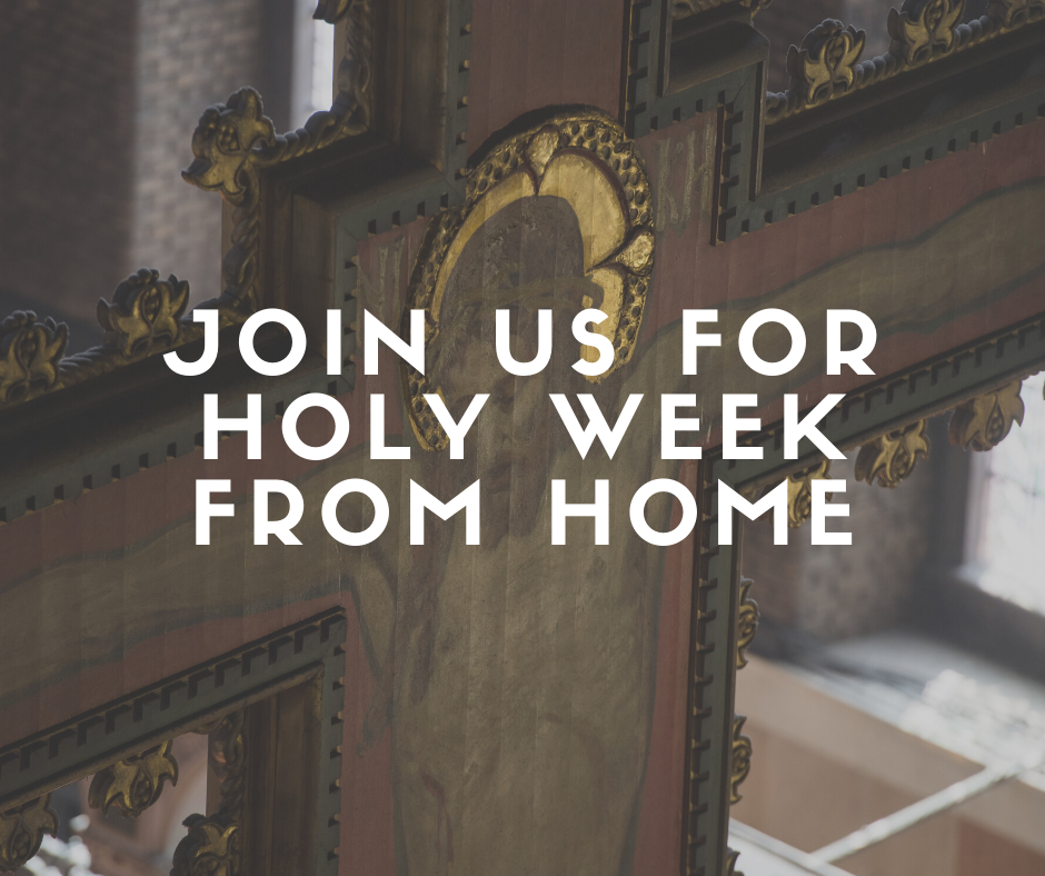 Online Masses during Holy Week  - Diocese of Westminster