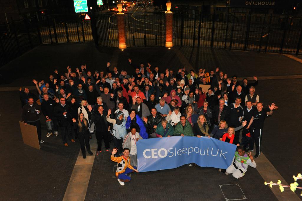 Largest Ever Sleepout at Kia Oval