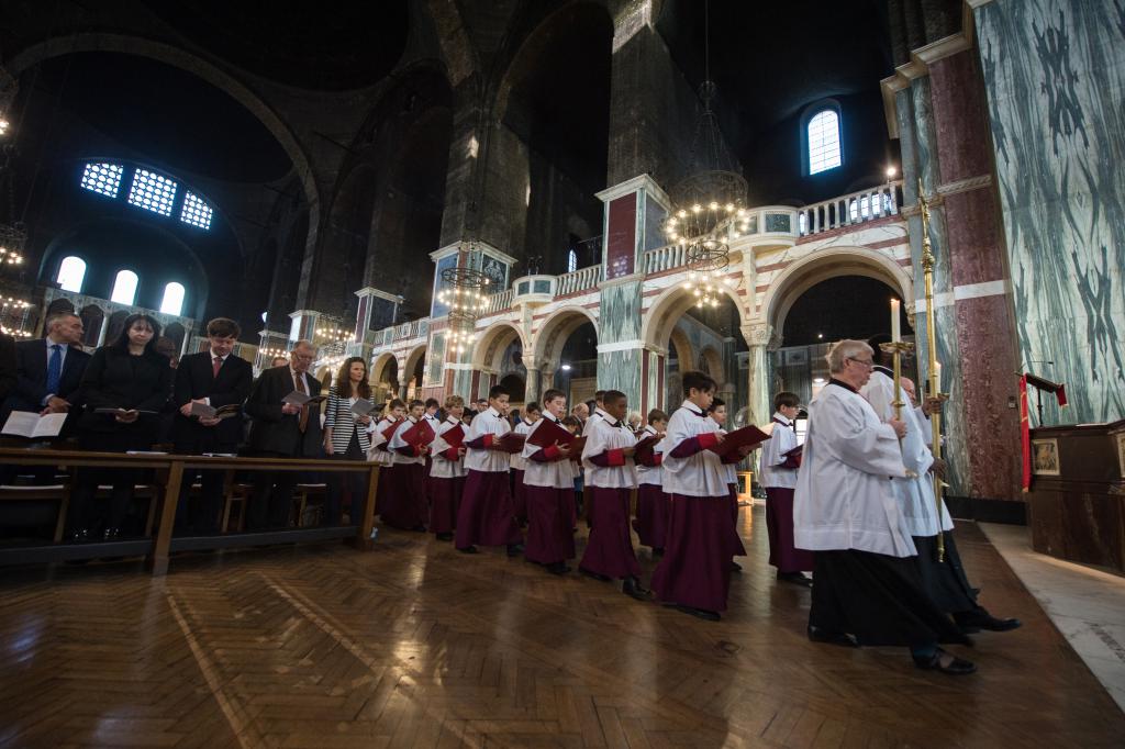 Choristers on Pilgrimage - Diocese of Westminster