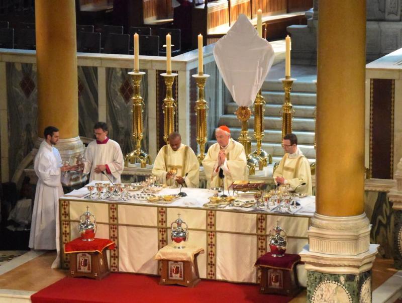 Cardinal Vincent Celebrates Chrism Mass for the Diocese
