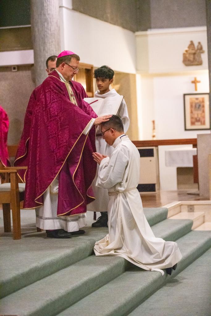 Br Ritche Podador ordained Deacon by Bishop John - Diocese of Westminster