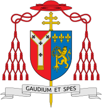Previous Coat of Arms of the Diocese and Cardinal Cormac Murphy O'Connor