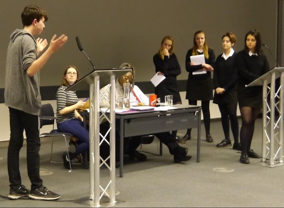 Sixth Formers Battle It Out At Inaugural Catholic Debating Event